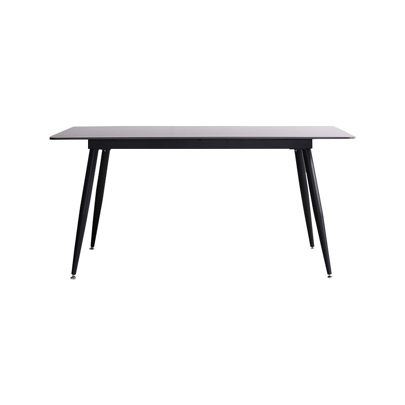Medieval Modern Sintered Stone Table for Restaurant Rectangle Table with 4 Legs Clearhalo ' dining_table' 'Dining Tables & Seating' 'Dining Tables' 'furn' 'furn_dining_table' 'Furniture' 'furniture_dining_table' 'Kitchen & Dining Furniture' 'kitchen&dining_furn' 'kitchen' 'kitchen_dining_table' 1200x1200_0474f298-a40e-4ab4-a789-dfb13373d924