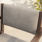 Contemporary Upholstered Arm Chair Indoor Solid Wood Dining Chair