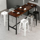 Modern Bar Height Table Solid Wood Bistro Bar Table for Patio Use Clearhalo 'Bar Furniture' 'Bar Tables' 'bar_tables' 'furn' 'furn_bar_tables' 'Furniture' 'Kitchen & Dining Furniture' 1200x1200_047c90d8-5a73-4415-a140-f66557f258e1