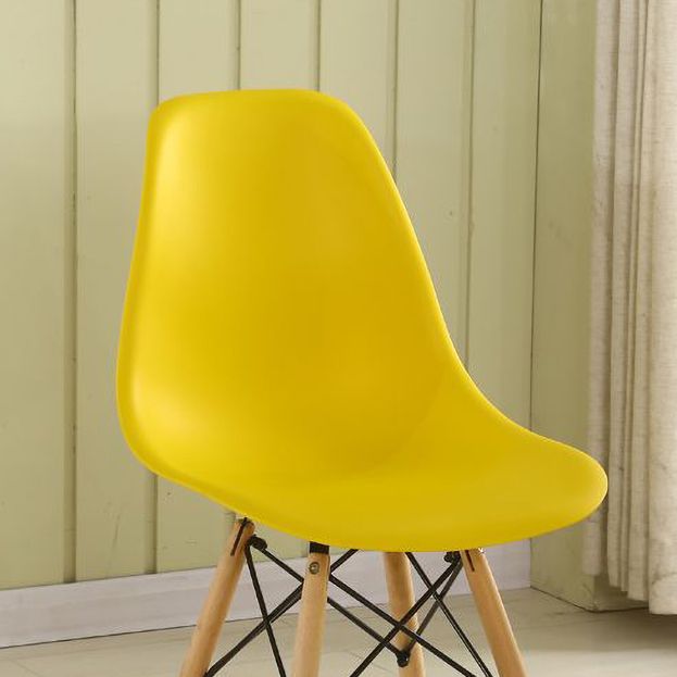 Scandinavian Wood Kitchen Dining Room Chair Open Back Side Chair Clearhalo 'Dining Chairs' 'Dining Tables & Seating' 'dining_chair' 'Furniture' 'furniture_dining_chair' 'Kitchen & Dining Furniture' 1200x1200_047ee8a5-6e20-4b01-b968-ccc55baf0578