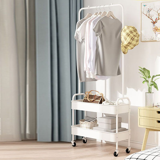 Moderne Hall Stand Metall Storage Shelf Organizer No Distressed Entryway Kit