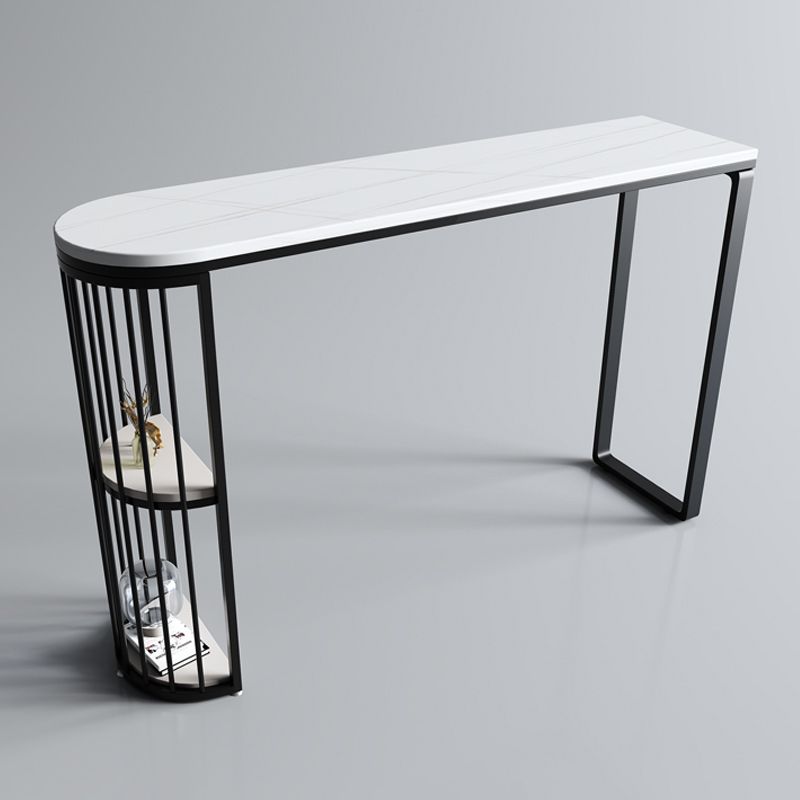 Industrial White Top Counter Table 42-inch Height Table for Kitchen Clearhalo 'Bar Furniture' 'Bar Tables' 'bar_tables' 'furn' 'furn_bar_tables' 'Furniture' 'furniture_bar_tables' 'Kitchen & Dining Furniture' 'kitchen&dining_furn' 'kitchen' 1200x1200_04811690-6e86-4cdd-a7c5-ca1ece2ff1df