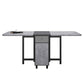 Contemporary Style Folding Dining Table Rectangle Table for Home Clearhalo ' dining_table' 'Dining Tables & Seating' 'Dining Tables' 'furn' 'furn_dining_table' 'Furniture' 'furniture_dining_table' 'Kitchen & Dining Furniture' 'kitchen&dining_furn' 'kitchen' 'kitchen_dining_table' 1200x1200_04816448-f33b-45e4-b29f-7e679a3a1dcc