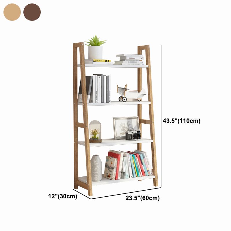Scandinavian Style Bookshelf Open Back Bookcase for Study Room and Office Clearhalo 'Bookcases' 'furn' 'furn_bookcases' 'Furniture' 'furniture_bookcases' 'kitchen' 'kitchen_bookcases' 'Living Room Furniture' 'Office Furniture' 1200x1200_04843921-062c-4396-b0fa-261dc9d5c19b