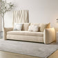 Velvet Sofa Bed with Square Arm Convertible 35.43" D Sofa for Living Room