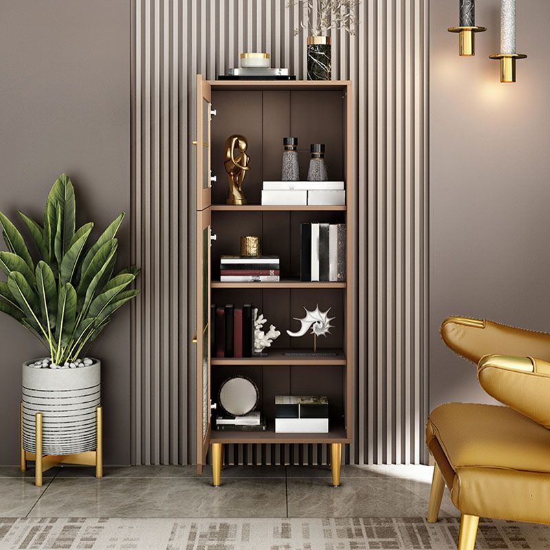 53 "H PORTE DE PORTE PORTE LA BATÉE DE BOIS GLAM GLAM CAPACT AVEC Rangement pour le salon