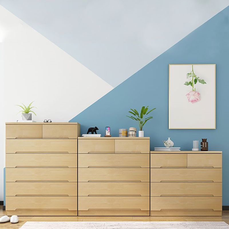 18" D Bedroom Wooden Storage Chest Dresser Modern Storage Chest with Drawers Clearhalo 'Bedroom Furniture' 'Dressers & Chests' 'dressers_chests' 'furn' 'furn_dressers_chests' 'Furniture' 1200x1200_048be7c1-e2ee-4c0e-b294-d15c0947fd99