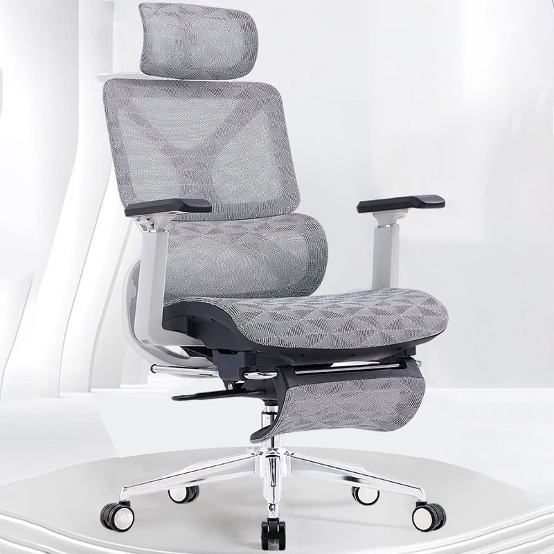 Modern Removable Arms Office Chair No Distressing Ergonomic Chair with Breathable Back Clearhalo 'furn' 'furn_office_chair' 'Furniture' 'Office Chairs' 'Office Furniture' 'office_chair' 1200x1200_048bf25c-4ba4-4784-a586-4d118c4859c2