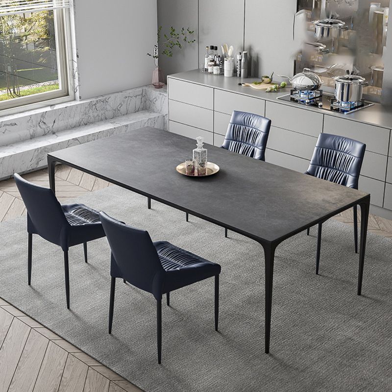 Designer Style 1/4/5/7 Pieces Dinette Set Sintered Stone Dining Set Clearhalo 'Dining Room Sets' 'Dining Tables & Seating' 'dining_room_set' 'furn' 'furn_dining_room_set' 'Furniture' 'furniture_dining_room_set' 'Kitchen & Dining Furniture' 1200x1200_048c1f61-cb0d-4116-98b1-2dc2408a4cf5