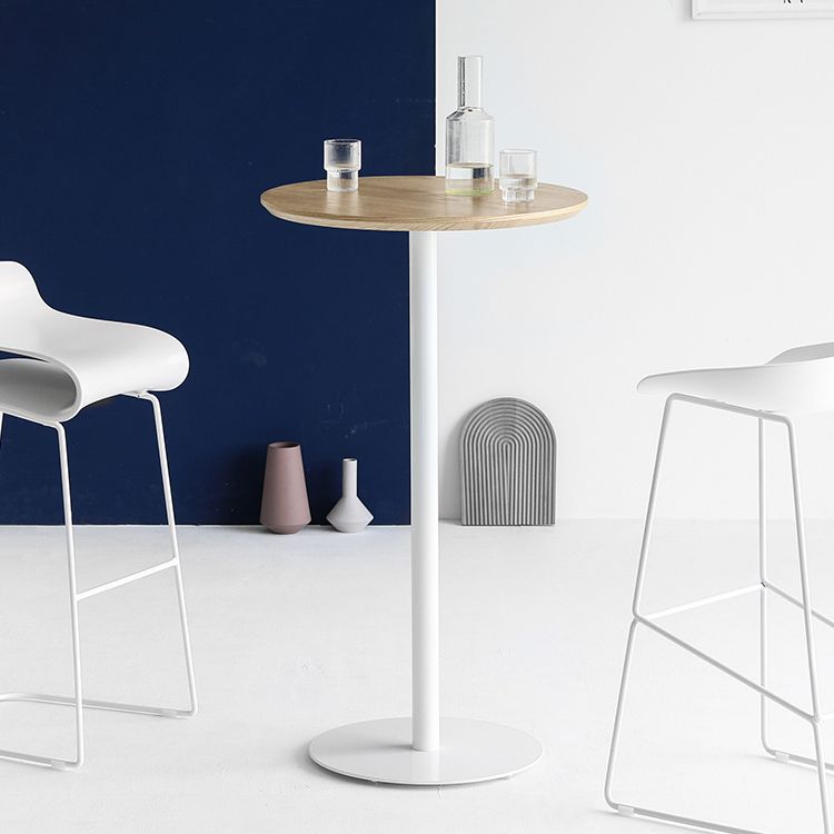 Tavolo da cocktail in altezza industriale Piedistale Bistro bar di bistro