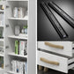 Closed Back Engineered Wood Bookshelf Standard Contemporary Bookcase