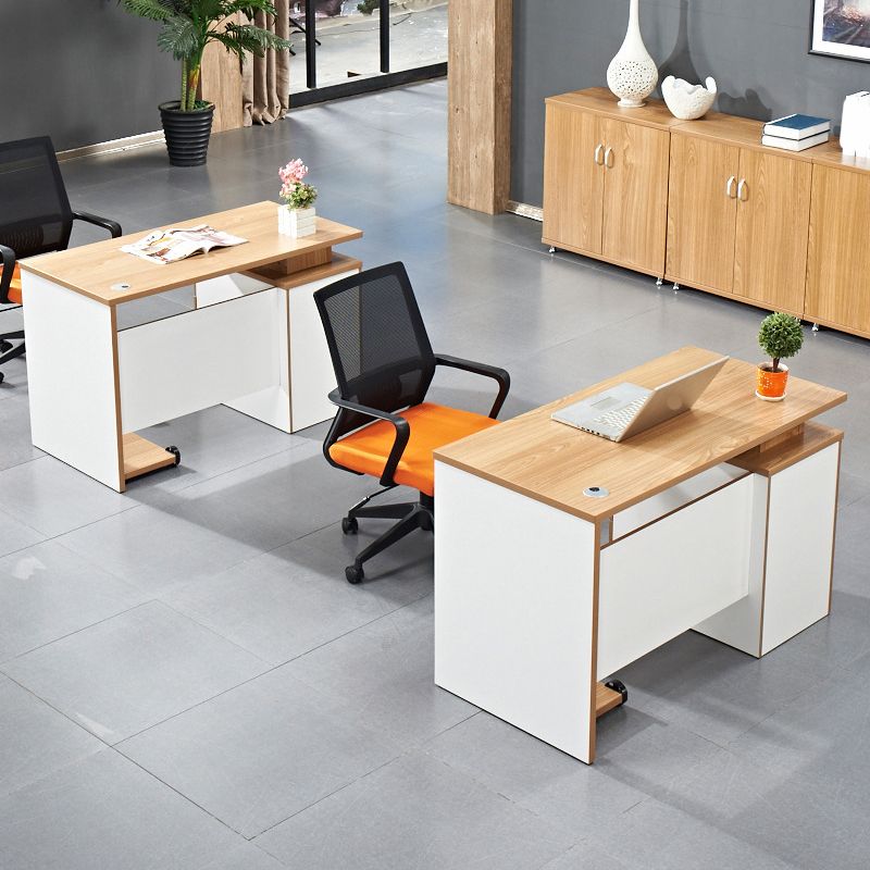 Engineered Wood Writing Desk Industrial Rectangular Desk for Office Clearhalo 'furn' 'furn_office_desk' 'Furniture' 'Office Desks' 'Office Furniture' 'office_desk' 1200x1200_0494159c-0540-4289-9bf8-39de6322ab96