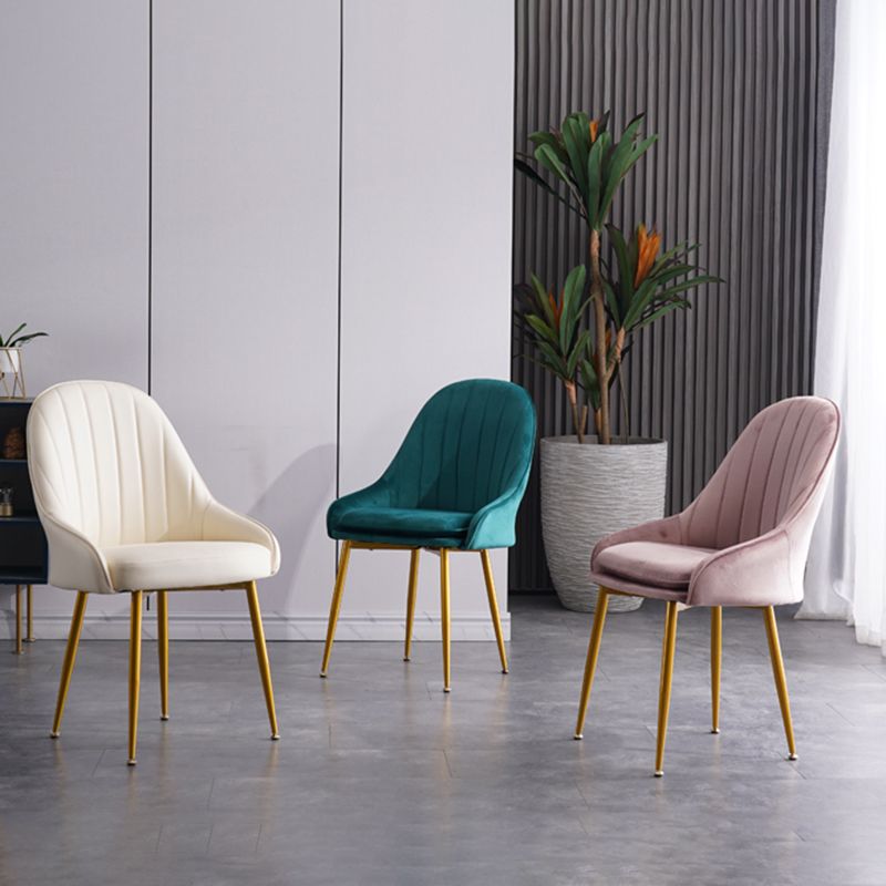 Nordic Metal Dining Room Armchairs Upholstered Linen Fabric Chairs for Restaurant Clearhalo ' kitchen&dining_furn' 'Dining Chairs' 'Dining Tables & Seating' 'dining_chair' 'furn' 'furn_dining_chair' 'Furniture' 'furniture_dining_chair' 'Kitchen & Dining Furniture' 'kitchen' 1200x1200_04954f04-6c76-4b3a-9d32-f699ccb47ea5