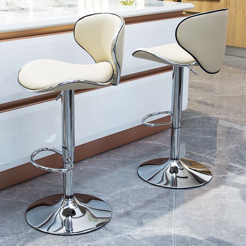 Indoor Nordic Bar Stool Adjustable Height Swivel Armless Stool Clearhalo 'Bar Furniture' 'Bar Stools' 'bar_stools' 'furn' 'furn_bar_stools' 'furniture_bar_stools' 'Kitchen & Dining Furniture' 'kitchen&dining_furn' 'kitchen' 'kitchen_furn' Furniture' 1200x1200_0497f0d9-03b6-4f30-a8ea-5af785a76c90