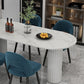 Stone and Wood Dining Room Collection Home Kitchen Dinner Modern Dining Table Clearhalo 'Dining Tables & Seating' 'Dining Tables' 'dining_table' 'furn' 'furn_dining_table' 'Furniture' 'furniture_dining_table' 'Kitchen & Dining Furniture' 'kitchen' 'kitchen_dining_table' 1200x1200_049953cf-e451-4f02-a2f7-5b44c6d013a9