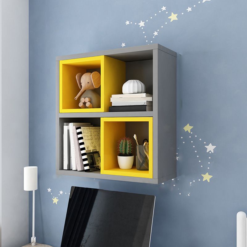 Modern Floating Bookshelf Wooden Wall Mounted Bookcase Shelves Included for Home Clearhalo 'Bookcases' 'furn' 'furn_bookcases' 'Furniture' 'Office Furniture' 1200x1200_049a5026-bd9e-47cc-a5ca-2ec1b8f1fdd9