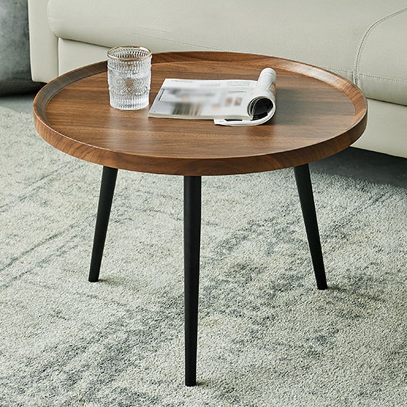 Tavolo da gamba a 4 gambe ovale/rotonda in legno ovale/rotonda tavolino laterale