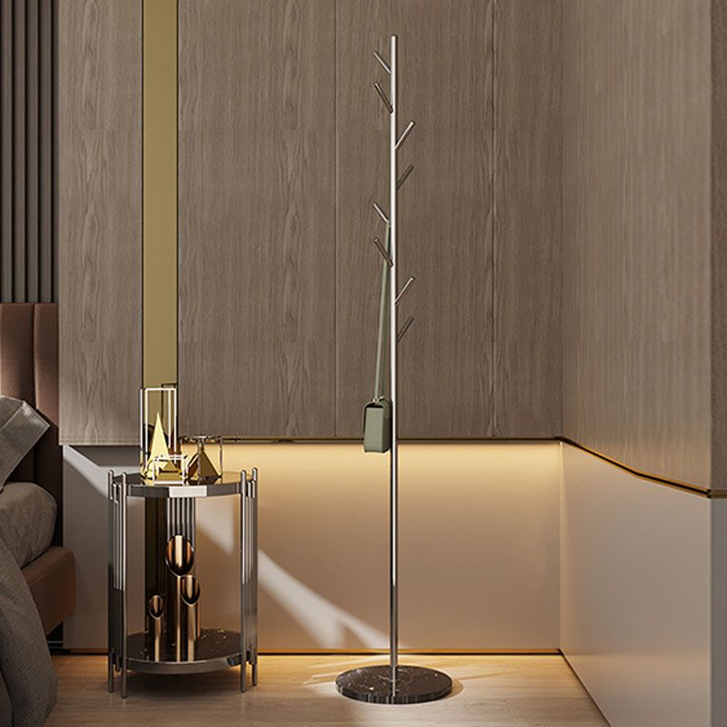 Supporto per la sala metallica con gancio con planimetro glam con base in ardesia