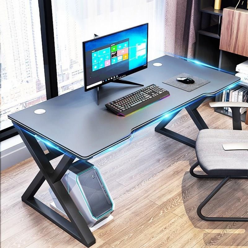 Bureau de jeu industriel Dormitory Writing Desk With Cable Management