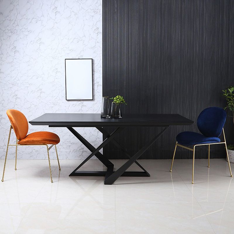 Upholstered Dining Chair Glam Style Side Chair for Dining Room Clearhalo 'Dining Chairs' 'Dining Tables & Seating' 'dining_chair' 'furn' 'furn_dining_chair' 'Furniture' 'furniture_dining_chair' 'Kitchen & Dining Furniture' 1200x1200_04ab47bf-dbbb-41b1-b02d-1c35affa3f3d