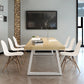 Pine Solid Wood Dining Table Industrial Dining Site Table with Sled Base Clearhalo ' dining_table' 'Dining Tables & Seating' 'Dining Tables' 'furn' 'furn_dining_table' 'Furniture' 'furniture_dining_table' 'Kitchen & Dining Furniture' 'kitchen&dining_furn' 'kitchen' 'kitchen_dining_table' 1200x1200_04abe1ea-6fb7-46ed-b075-f0a29f19ff7b