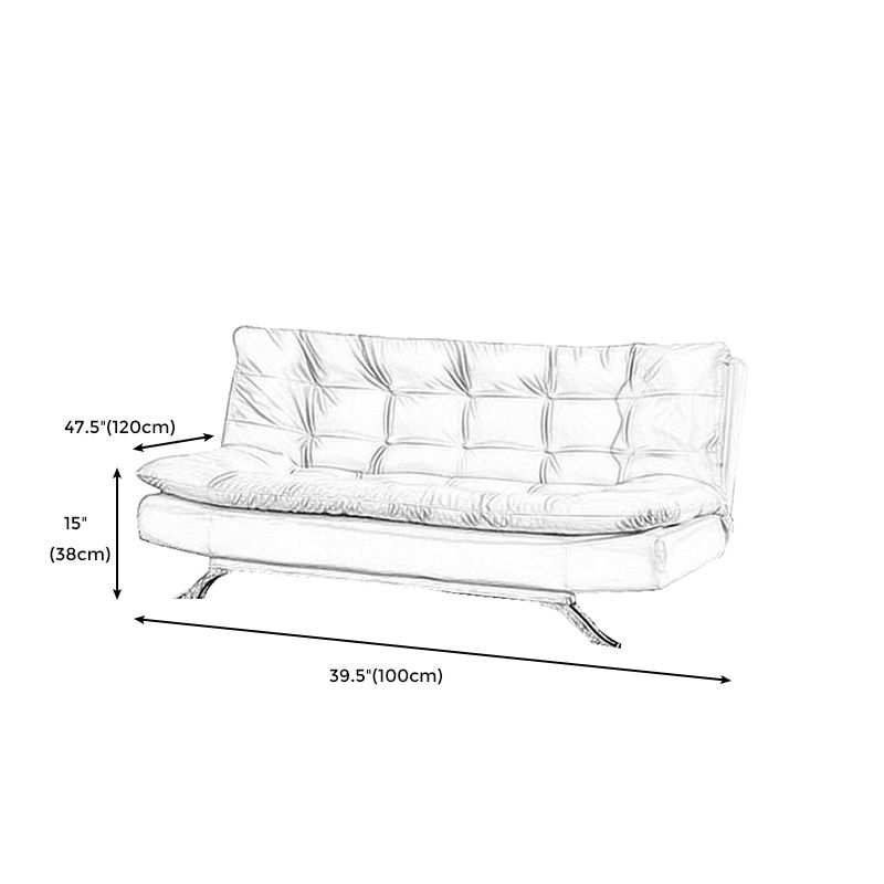Armless Sofa Chaise Square Seating Settee for Living Room Bonus Room Clearhalo 'furn' 'furn_sofas' 'Furniture' 'furniture_sofas' 'kitchen' 'kitchen_sofas' 'Living Room Furniture' 'Sofa' 'sofas' 1200x1200_04ae299f-aaf3-491d-b47d-0c958981203e