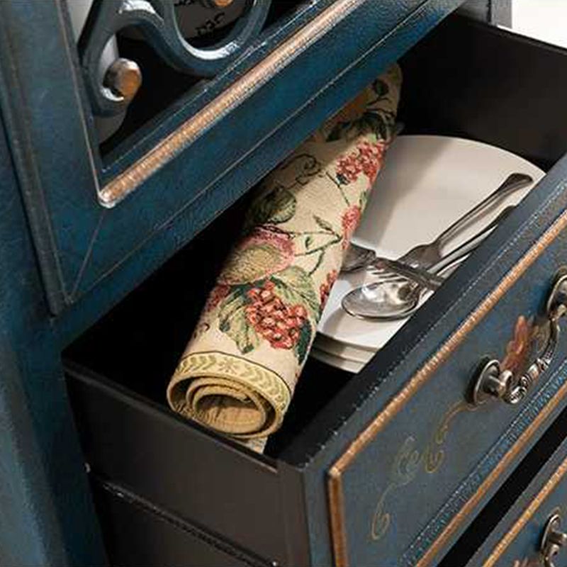 47.24"/61.02" Tall 1- Door Wooden Cabinet, Rectangle Accent Cabinet with Drawers Clearhalo 'Cabinets & Chests' 'cabinets_chests' 'furn' 'furn_cabinets_chests' 'Furniture' 'Living Room Furniture' 1200x1200_04af4b42-d51e-46c2-b655-61418124d00f