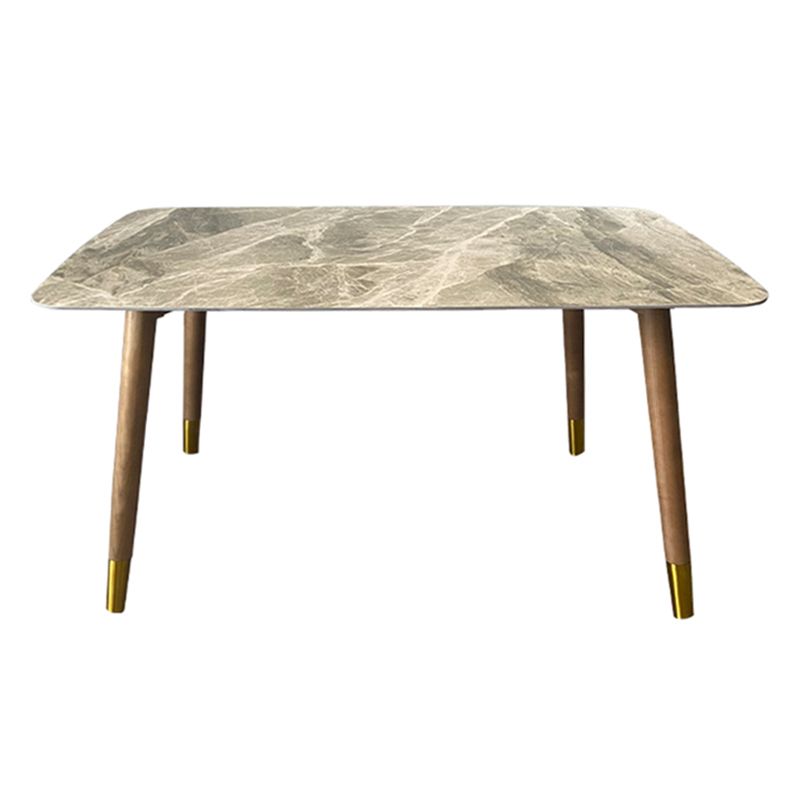 Modern Dining Room Sintered Stone Table with Metal Base Rectangle Dining Table for Restaurant Clearhalo ' dining_table' 'Dining Tables & Seating' 'Dining Tables' 'Furniture' 'furniture_dining_table' 'Kitchen & Dining Furniture' 'kitchen&dining_furn' 'kitchen' 'kitchen_dining_table' 1200x1200_04b12ed4-4053-4ff1-86dd-d158f03f3b9a