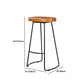Industrial Backless Counter Stool Natural Wood Counter & Bar Stool for Coffee Shop Clearhalo 'Bar Furniture' 'Bar Stools' 'bar_stools' 'furn' 'furn_bar_stools' 'Furniture' 'Kitchen & Dining Furniture' 1200x1200_04b3e90c-08b4-47fe-a0e2-7e24a144062e