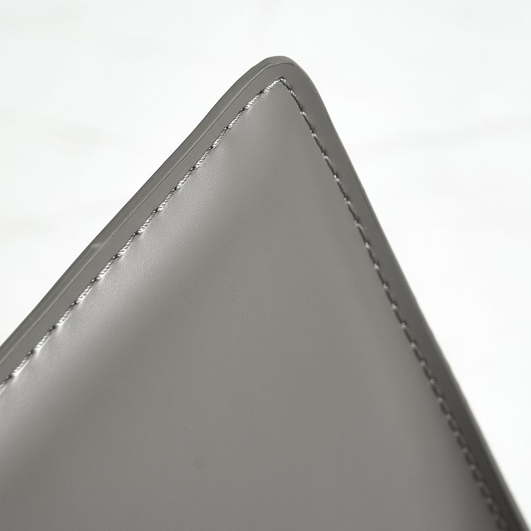 Modern Leather Dining Room Chairs Armless Metal Dining Chairs for Restaurant Use Clearhalo ' kitchen&dining_furn' 'Dining Chairs' 'Dining Tables & Seating' 'dining_chair' 'furn' 'furn_dining_chair' 'Furniture' 'furniture_dining_chair' 'Kitchen & Dining Furniture' 'kitchen' 1200x1200_04b5e748-a05b-45a3-baee-70ada6ee4fbf