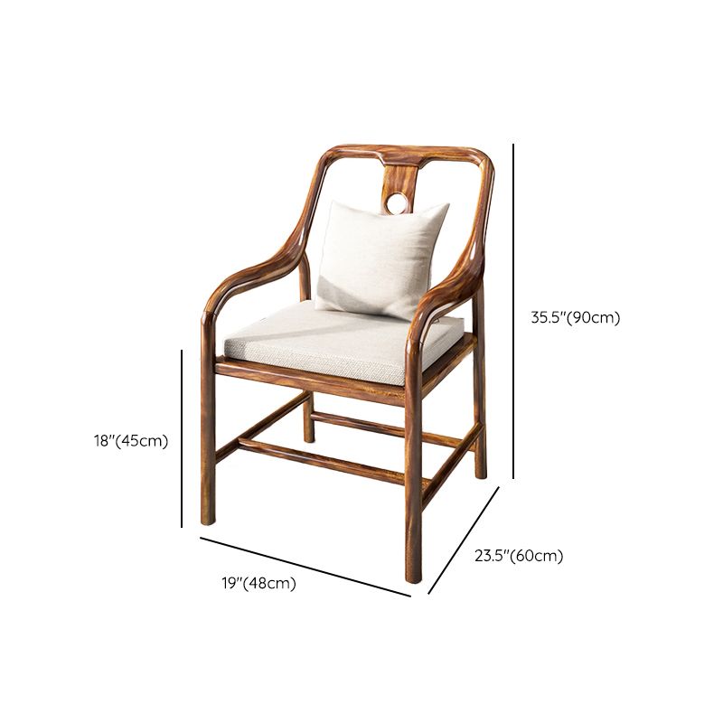 Contemporary Style Chair Wood Dining Accent Chair for Kitchen Clearhalo 'Dining Chairs' 'Dining Tables & Seating' 'dining_chair' 'furn' 'furn_dining_chair' 'Furniture' 'Kitchen & Dining Furniture' 1200x1200_04b63622-1003-4492-a908-263c691979d6