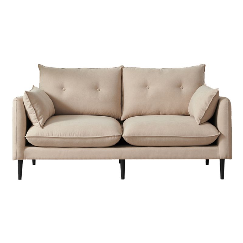 Linen Square Arm Modern Sofa with Loose Back for Living Room and Apartment Clearhalo 'furn' 'furn_sofas' 'Furniture' 'furniture_sofas' 'kitchen' 'kitchen_sofas' 'Living Room Furniture' 'Sofa' 'sofas' 1200x1200_04b8acde-9ff9-4e83-8812-a8e115ffaf8d