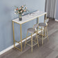 Stone Bar Dining Table Glam Rectangle Bar Table with Trestle for Milk Tea Shop Clearhalo 'Bar Furniture' 'Bar Tables' 'bar_tables' 'furn' 'furn_bar_tables' 'Furniture' 'furniture_bar_tables' 'Kitchen & Dining Furniture' 1200x1200_04b96d7f-f4f7-4dc3-9f4f-c41d7073ca16