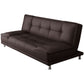 Contemporary Armless Adjustable Sofa Convertible Sofa for Living Room, Apartment