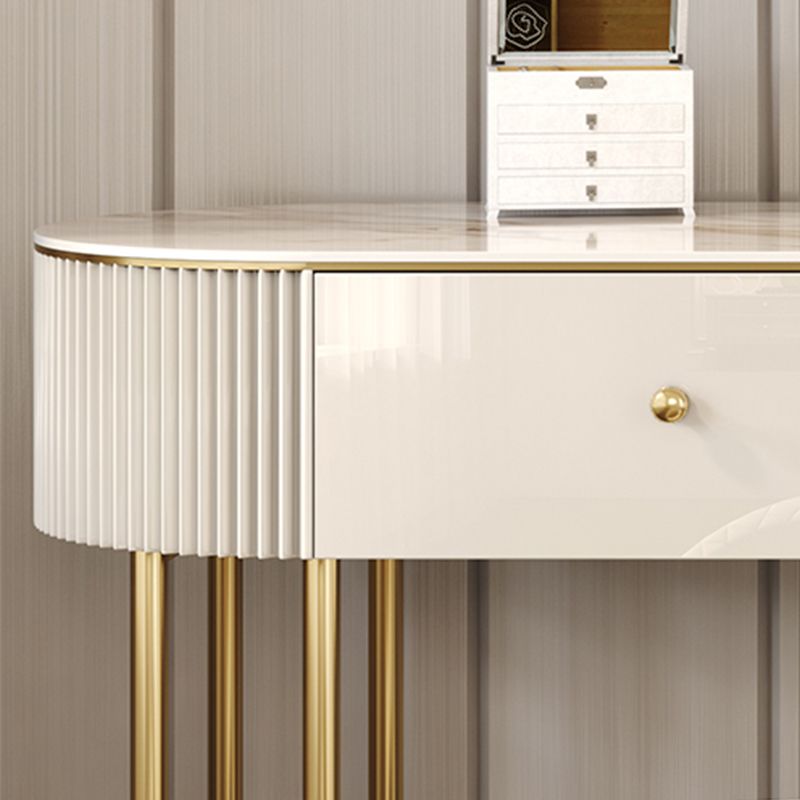 30.7 "lange kaptafel ingesteld met 4 laden ijdelheid in het wit