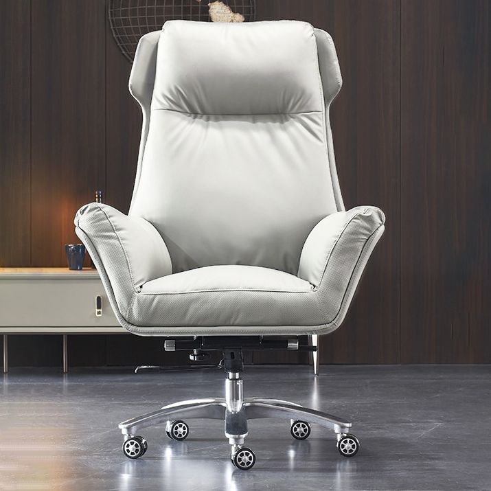 Moderner Executive Swivel Office Chair High Back Armless Manager Stuhl