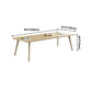 Solid Wood Contemporary Rectangle Table Wood Top Table with 4 Legs Clearhalo ' dining_table' 'Dining Tables & Seating' 'Dining Tables' 'furn' 'furn_dining_table' 'Furniture' 'furniture_dining_table' 'Kitchen & Dining Furniture' 'kitchen&dining_furn' 'kitchen' 'kitchen_dining_table' 1200x1200_04c58c85-21aa-43ea-9173-96be4428d38d