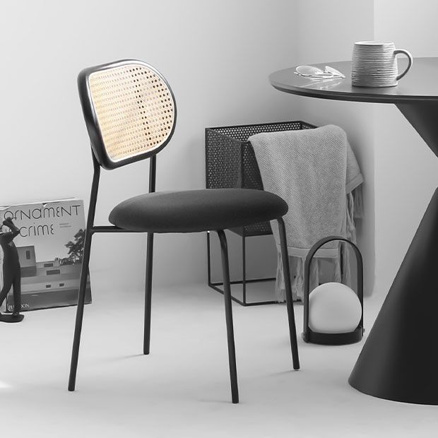 Modern Style Metal Chair Dining Armless Open Back Chairs for Kitchen Clearhalo 'Dining Chairs' 'Dining Tables & Seating' 'dining_chair' 'furn' 'furn_dining_chair' 'Furniture' 'furniture_dining_chair' 'Kitchen & Dining Furniture' 1200x1200_04c5d4f8-7b54-43d8-baef-6e761b4b24b3