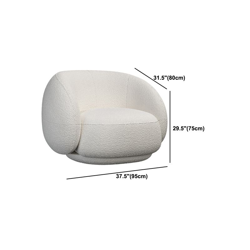 Sofá con brazo inclinado contemporáneo Sofá con respaldo apretado para sala de estar