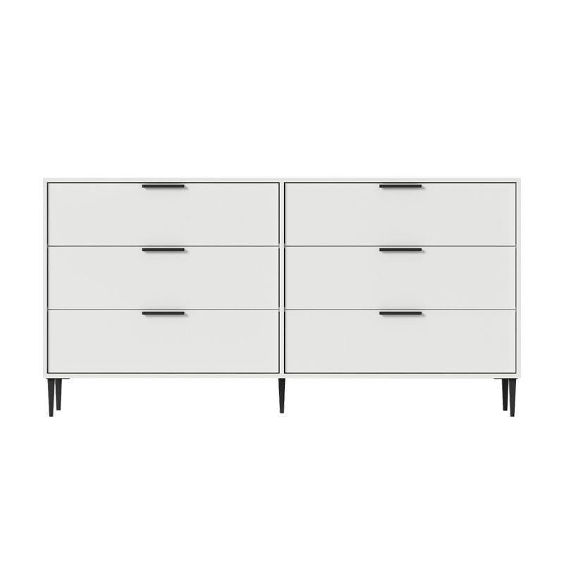 Modern Bar Pulls Accent Chest with 3/6 Drawers and Straight Legs Clearhalo 'Cabinets & Chests' 'cabinets_chests' 'furn' 'furn_cabinets_chests' 'Furniture' 'Living Room Furniture' 1200x1200_04c97f24-5286-4553-b43a-bcb7446e42f7