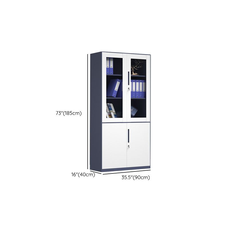 Eigentijdse bestandskast metalen frame brandwerende verticale bestandskast met vergrendeling