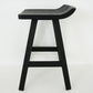 Contemporary Black Ash Solid Wood Armless Bar Stool with Footrest Clearhalo 'Bar Furniture' 'Bar Stools' 'bar_stools' 'furn' 'furn_bar_stools' 'Furniture' 'Kitchen & Dining Furniture' 1200x1200_04cfe214-bc90-4501-9b94-064ac48b000d