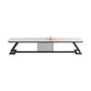 17,72"H tv-standaard moderne stijl witte tv-standaard console voor woonkamer