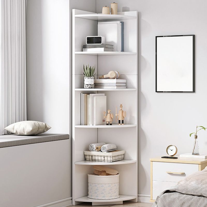 Corner Wood Accent Chest with Shelves Contemporary Side Cabinet Clearhalo 'Cabinets & Chests' 'cabinets_chests' 'furn' 'furn_cabinets_chests' 'Furniture' 'Living Room Furniture' 1200x1200_04d60cca-af2b-47f2-87db-3bc25732ae63