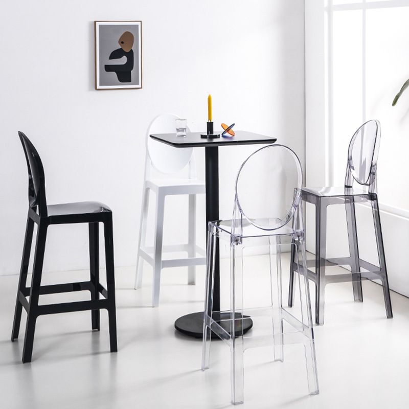 Modern Style Plastic Counter Stool Footrest Furniture in Matte Finish for Indoor Clearhalo 'Bar Furniture' 'Bar Stools' 'bar_stools' 'furn' 'furn_bar_stools' 'Furniture' 'Kitchen & Dining Furniture' 1200x1200_04d63fb5-beab-4d60-8362-5a74758aa769