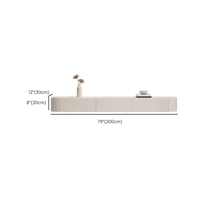 Console multimediale contemporanea Console porta TV a parete con cassetti