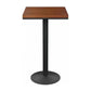 Industrial Bar Table Dining Table with Pedestal Base for Kitchen Living Room Clearhalo 'Bar Furniture' 'Bar Tables' 'bar_tables' 'furn' 'furn_bar_tables' 'Furniture' 'Kitchen & Dining Furniture' 1200x1200_04d968d1-c601-40d9-9008-61b3af6b3836