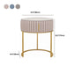 2 Pieces Make-up Vanity Stool Set Luxurious Table with Stone Top