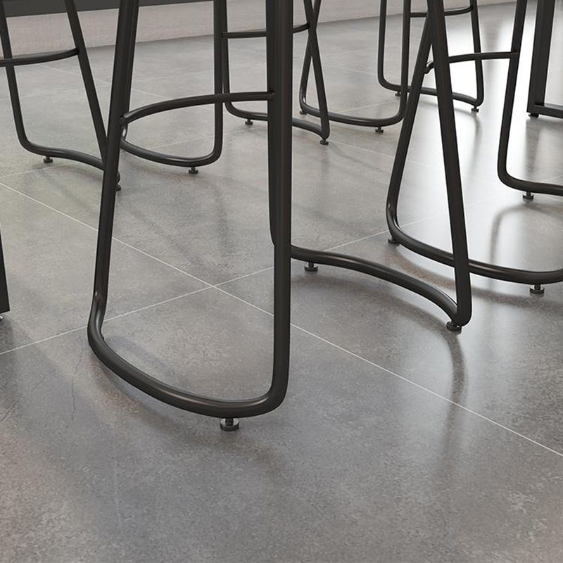 Industriële barhoogtetafel vaste houten top bistro tafel voor patio -gebruik