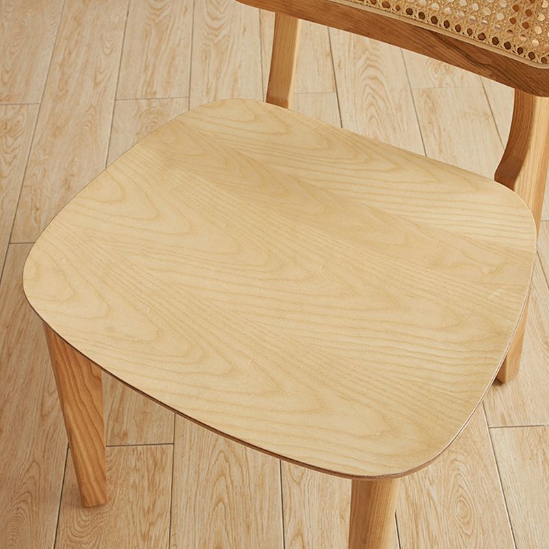 Traditional Wood Dining Chairs Open Back Dining Side Chair for Restaurant Use Clearhalo 'Dining Chairs' 'Dining Tables & Seating' 'dining_chair' 'furn' 'furn_dining_chair' 'Furniture' 'furniture_dining_chair' 'Kitchen & Dining Furniture' 1200x1200_04dd2a3d-79df-4d33-8d07-f27496108fff